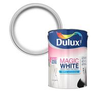 Dulux Magic White Matt Emulsion Paint - Pure Brilliant White - 2.5 Litre, 5275002