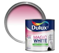 Dulux Magic Pure Brilliant White Silk Wall & Ceiling Emulsion Paint, 2.5L
