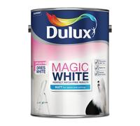 Dulux Magic Pure Brilliant White Matt Emulsion Paint, 5L