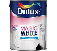 Dulux Magic White Matt Paint for Walls Emulsion, 5 L - Pure Brilliant White
