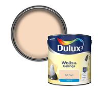 Dulux Matt Emulsion Paint For Walls And Ceilings - Soft Peach 2.5 Litres