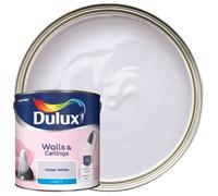 Dulux Matt Emulsion Paint - Violet White - 2.5L