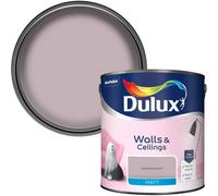 Dulux Matt Emulsion Walls And Ceilings Paint - Dusted Fondant 2. 5 Litres