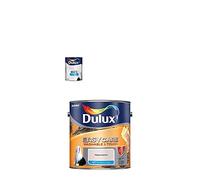 Dulux Matt Paint, 2.5 L (Pure Brilliant White) ) Easycare Washable and Tough Matt (Mellow mocha)