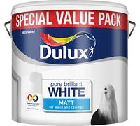 Dulux Matt Paint, 6 L - Pure Brilliant White