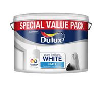 Dulux Matt Paint, 7 L , Pure Brilliant White