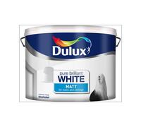 Dulux Matt Pure Brilliant White 10L
