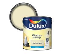 Dulux Natural Hints Daffodil White Matt Wall & Ceiling Emulsion Paint, 2.5L