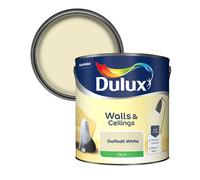 Dulux Silk Emulsion Paint, 2.5L, Daffodil White