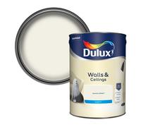 Dulux Matt Emulsion Paint For Walls And Ceilings - Jasmine White 5L