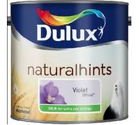 Dulux Natural Hints Silk 2.5L Violet White