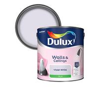 Dulux Silk Emulsion Paint, 2.5L, Violet White