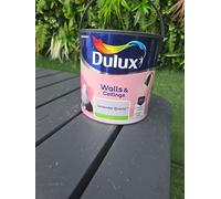 Dulux Silk Emulsion Paint For Walls And Ceilings - Violet White 2.5 Litres