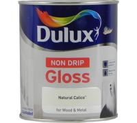 Dulux Non Drip Gloss Natural Calico 750ml