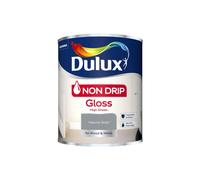 Dulux Non Drip Natural Slate Gloss Metal & Wood Paint, 750Ml