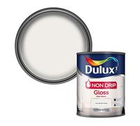 Dulux Non Drip Gloss Paint For Wood And Metal, Pure Brilliant White, 750 ml