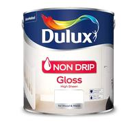 Dulux Non Drip Gloss, Pure Brilliant White 2.5L