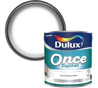 Dulux Once Pure Brilliant White | High Opacity One Coat Gloss Paint