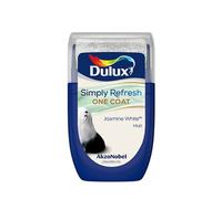 Dulux Simply Refresh One Coat Matt Paint Jasmine White - Tester 30ml