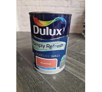 Dulux One Coat Acai Berry Matt Emulsion Paint, 1.25L