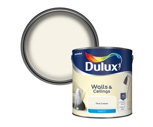 Dulux Paint Fine Cream Matt or Silk Emulsion Various Finishes 2.5 Litres