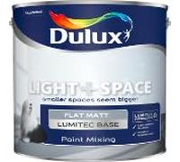 Dulux Paint Mixing Light + Space Flat Matt Cotton Breeze, 2.5L