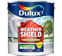 Dulux Paint Mixing Weathershield Smooth Masonry Paint Drifting Cloud, 5L
