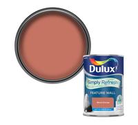 5569241 Simply Refresh Feature Wall Matt Emulsion Paint - Acai Berry - 1.25L