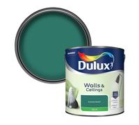 Dulux Walls & Ceilings Silk Emulsion Paint, Emerald Glade, 2.5 Litres