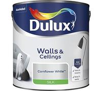 Dulux Paints 2.5 Litre Ready Mixed Silk Cornflower White