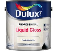 Dulux Professional Liquid Gloss Pure Brilliant White - Wood & Metal Paint 2.5L
