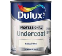 Dulux Professional Undercoat Brilliant White Wood Metal Paint 2.5L 1.25L 750ml