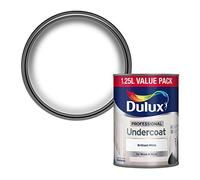 Dulux Professional Undercoat Paint Pure Brilliant White 1.25L