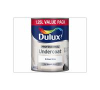 Dulux Professional Undercoat Paint Pure Brilliant White 1.25L
