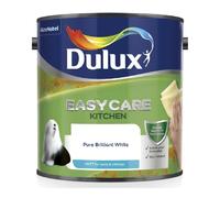 Dulux Walls & Ceilings Matt Emulsion Paint - Pure Brilliant White - 3L