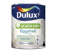 Dulux Quick Dry Eggshell Paint 5358169 Willow Tree 750 ml