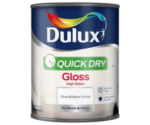 DULUX QD GLOSS B WHITE 750ML