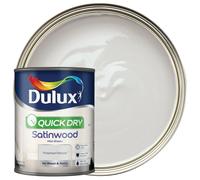 Dulux Quick Dry Satinwood Paint - Polished Pebble 750ml