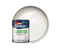 Dulux Quick Dry Satinwood Paint - White Cotton 750ml