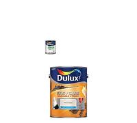 Dulux Quick Dry Eggshell Paint, 750 ml (Pure Brilliant White) Easycare Washable and Tough Matt (Natural Hessian)