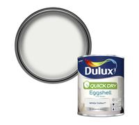 Dulux Quick Dry Eggshell Paint White Cotton - 750ml