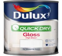 Dulux Quick Dry Gloss Paint, 2.5L, Magnolia