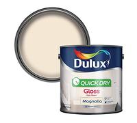 Dulux Quick Dry Gloss Paint, 2.5L, Magnolia