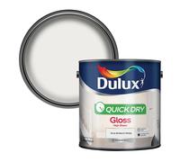 Dulux Quick Dry Gloss Paint - Pure Brilliant White - 2.5L