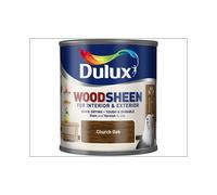 Dulux Quick Dry Interior/ Exterior Woodsheen Church Oak 250ml