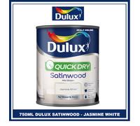 Dulux Quick Dry Satinwood Jasmine White 750ml
