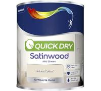 Dulux Quick Dry Satinwood Natural Calico, Fast-Drying, Cabinets, Doors, 750ml
