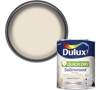 Dulux Quick Dry Satinwood Paint For Wood And Metal - Natural Calico 750 ml