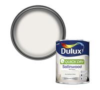 Dulux Quick Dry Satinwood Paint For Wood And Metal - Pure Brilliant White 750 ml