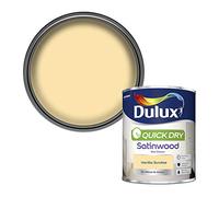Dulux Quick Dry Satinwood Paint For Wood And Metal - Vanilla Sundae 750Ml